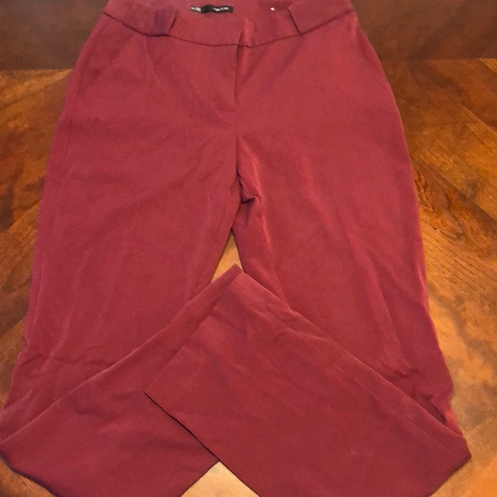 Red dress pants SIZE 1/2